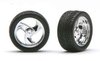Chrome Triblades w/tires