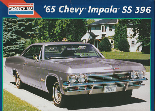 1965 Chevy Impala SS 396 alter Bausatz von 1996