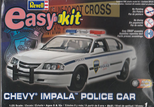 Chevy Impala Police Car Easy Kit