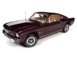 1965 Ford Mustang 2+2 burgundy
