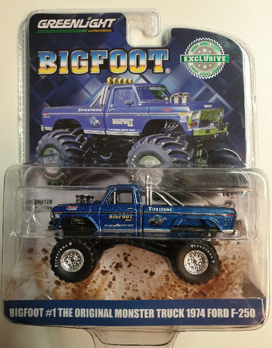 BIG FOOT #1 The Original Monster Truck 1974 Ford F-250  1/64