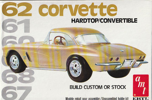 1962 Chevy Corvette Hardtop/Convertible 2in1 Stock,Custom alter Bausatz