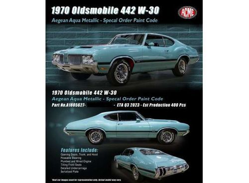 1970 Oldsmobile 442 W30 1/18 Limitiert 1of380