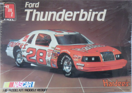 1985 ,,Hardees'' Ford Thunderbird Cale Yarborough alter Bausatz von 1985