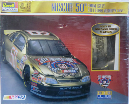 # 50 Nascar 50th Anniversary Gold Commemorative Chevy Monte Carlo Limited Edition 2 Boddy's Incl.