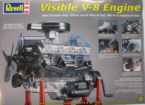 Visible V8 Motor