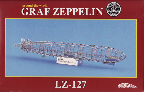 Metall Modell des Gerippes von LZ 127 Graf Zeppelin