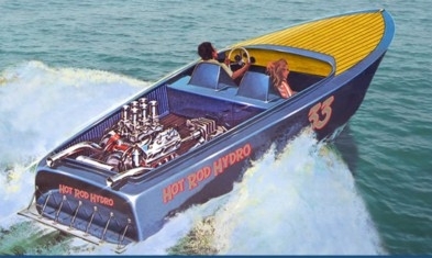 Hot Rod Hydro Boat