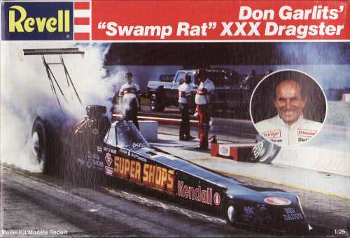 Don Garlits Swamp Rat XXX Dragster alter Bausatz von 1987