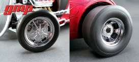 1/18 Drag Wheel & Tire Set