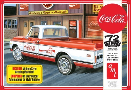 1972 Chevy Fleetside Coka Cola Pickup mit Cpka Cola Automat