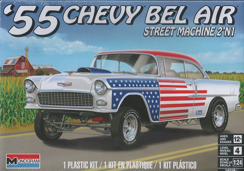 1955 Chevy Bel Air Street Machine 2in1 Gasser