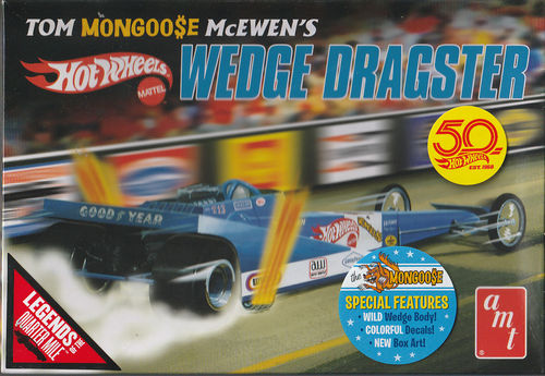 Tom Mongoose Mc Ewen's Wedge Dragster 50Jahre Hot Wheels