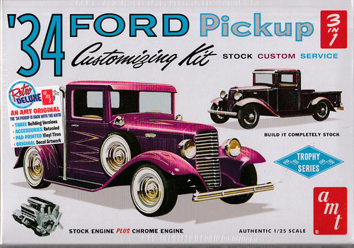 1934 Ford Pickup Customizing Kit 3in1 Stock,Custom,Service.