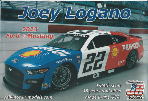 #22 Joe Lagano Shell,Penzoil 2023 Ford Mustang