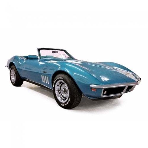 1969 Chevy Corvette Convertible blaumet
