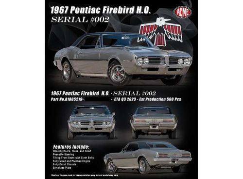 1967 Pontiac Firebird H.O. Second Product 002