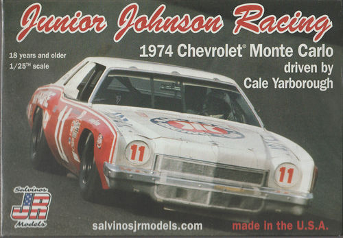 1974 Chevy Monte Carlo Driven by Cale Yarborough Junior Johnsen Racing