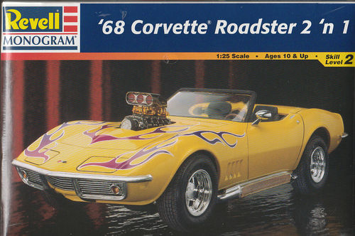 1968 Corvette Roadster 2in1 Stock,Drag.