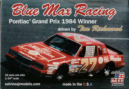 Pontiac Grand Prixe 1984 by Tim Richmond ,,Blue Max Racing''