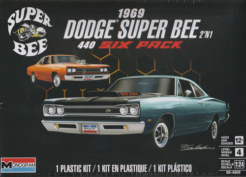 1969 Dodge Super Bee 440 Six Pack 2in1 Stock,Custom.