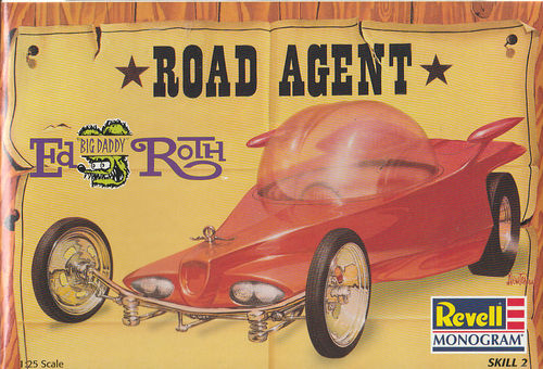 Ed ''Big Daddy Roth'' Road Agent mit Rat Fink und Ed Roth Figur