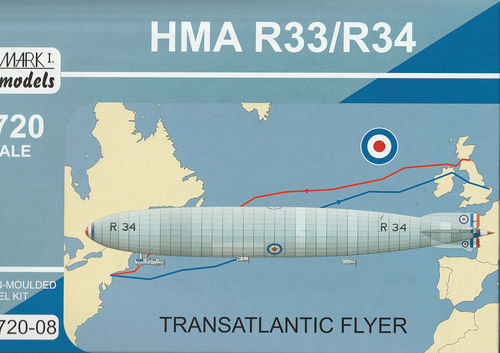 Luftschiff HMA R33/R34 ca.275mm lang