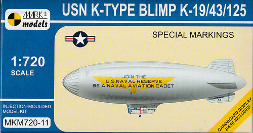 K-Type Blimp K-19/43/125 ca.110mm lang