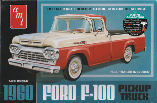 1960 Ford Pickup mit Trailer 3in1 Custom,Stock,Service
