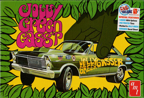 1965 Ford Galaxie Jolly Green Gasser 3in1 Kit Stock,Racing,Custom.