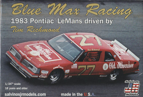 1983 Pontiac Le Mans by Tim Richmond #27 Blue Max Racing
