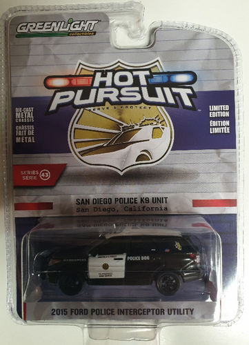 2015 Ford Police Interceptor San Diego Police K9 Unit