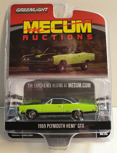69 Plymouth HEMI GTX grün/schwarz