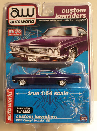 1966 Chevy Impala SS Custom Lowrider violet