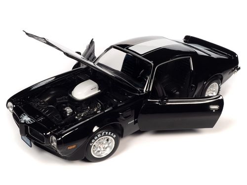 1972 Pontiac Firebird T/A schwarz m. weißen Streifen 1/18