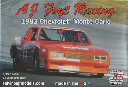 AJ Foyt 1983 Chevy Monte Carlo ''Valvoline''