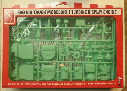 Big Rig Truck Modeling Turbine Display Engine