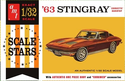 1963 Chevy Corvette Stingray 1/32
