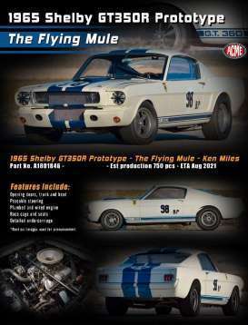 1965 Ford Mustang GT 350R The Flying Mule Prototype ,,Ken Miles