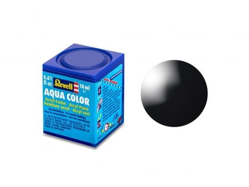 Aqua Color schwarz glänzend 18ml