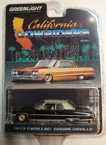 1973 Cadillac Coupe Deville Lowrider Serie 1/64