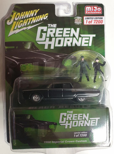 1966 Chrysler Imperial Custom,,Green Honet''mit 2 Figuren 1/64