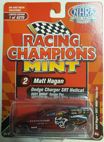 Matt Hagan 2021 Dodge Charger SRT Hellcat Funny Car 1/64