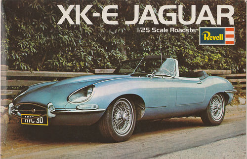 XK-E Jaguar Roadster alter Bausatz von 1970