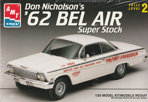 Don Nicholson's 1962 Chevy Bel Air Super Stock Original Bausatz von 1995