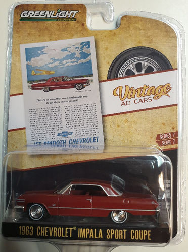 1963 Chevy Impala Sport Coupe 1/64