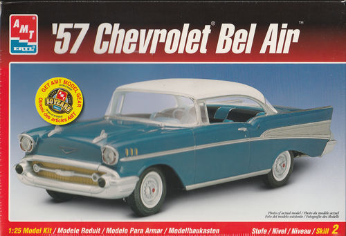 1957 Chevy Bel Air Motor & Kofferraum zum Öffnen