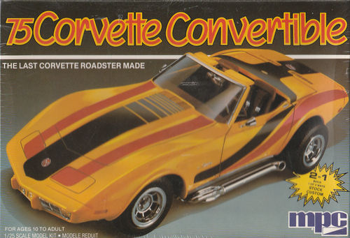 1975 Chevy Corvette Convertible alter Bausatz