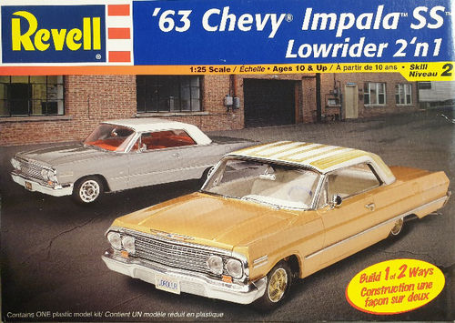 1963 Chevy Impala SS Lowrider 2in1 Stock,Lowrider