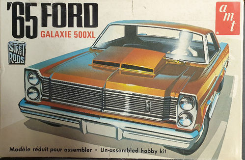 1965 Ford Falcon Galaxie 500 sehr alter Bausatz Decals alt.